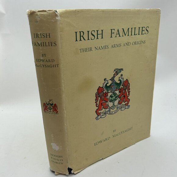 Irish Families Their Names, Arms, And Origins MacLysaght 1957 - Picture 2 of 4